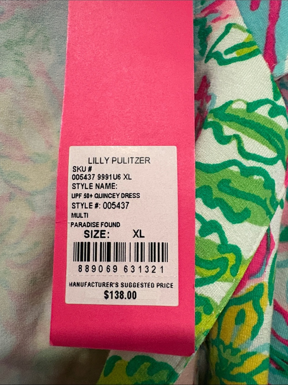 Lilly Pulitzer Pink Multi Floral Collared Shift Dress - Picture 2 of 3